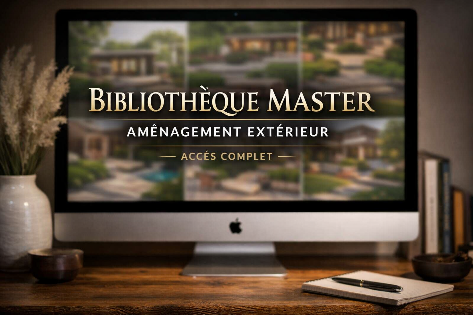 Bibliothèque Master de l'Aménagement Extérieur – Accès Complet