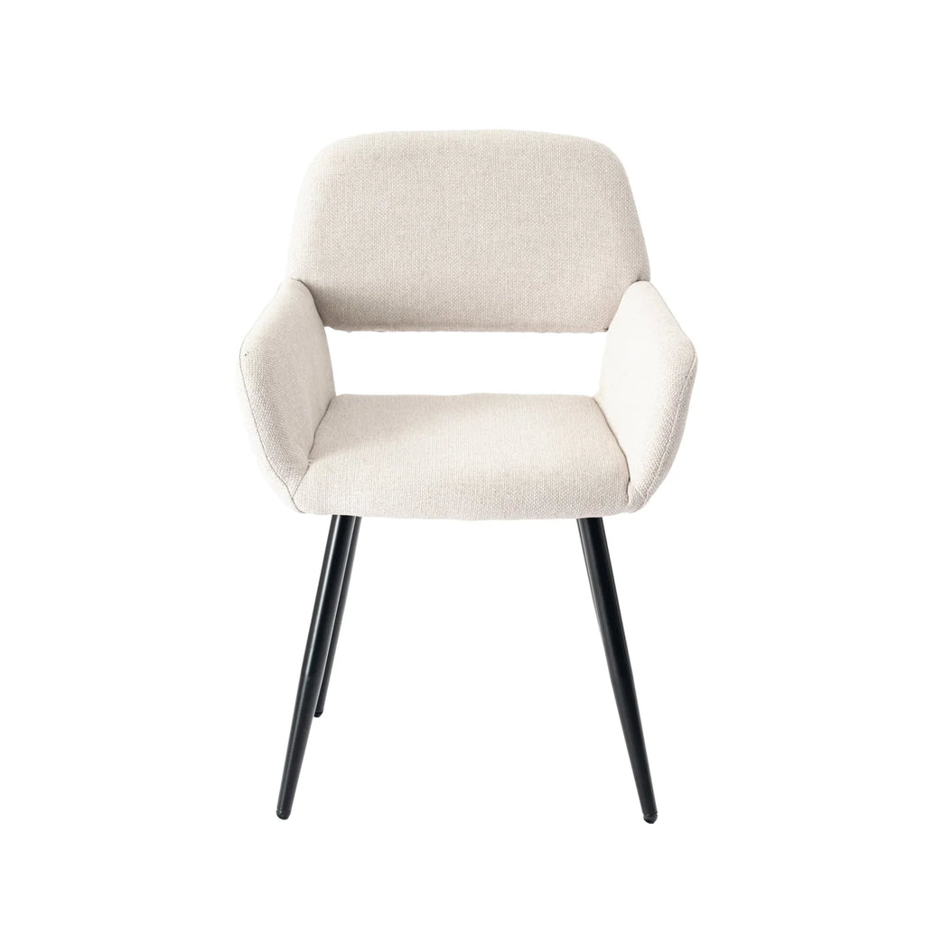 Ensemble de table effet marbre - Blanc